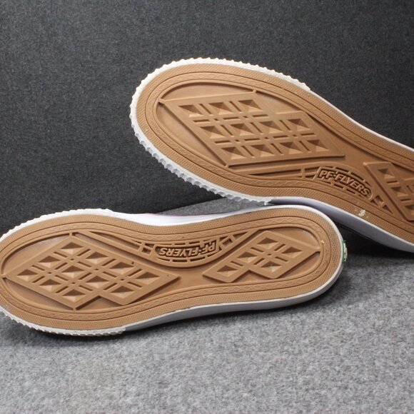 PF Flyers Sneakers Center Lo Reissue Gray Grey MC1002NV Mens Size 12 - Picture 10 of 14